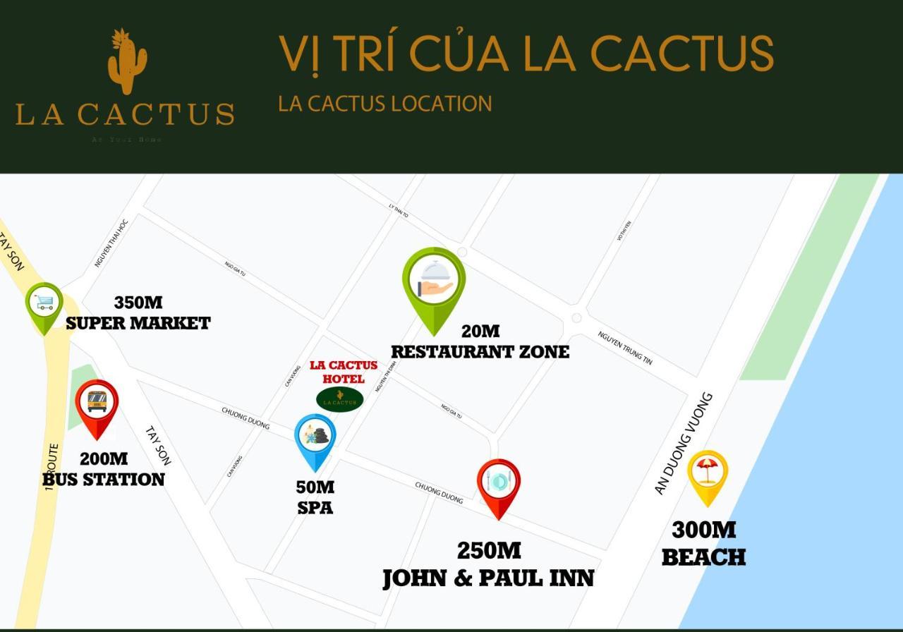 La Cactus Hotel Quy Nhon Exterior foto